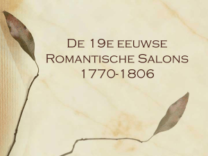 De 19e eeuwse Romantische Salons
