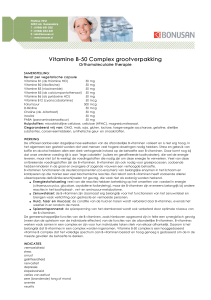 Vitamine B Vitamine B-50 Complex