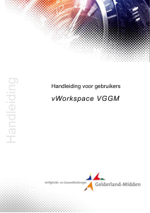 Algemene handleiding vworkspace vggm