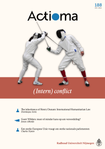(Intern) conflict