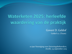 Waterketen 2025 (september 2015)
