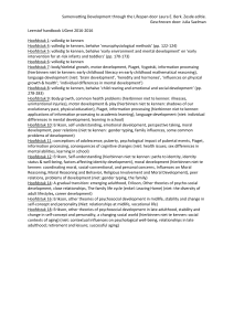 Samenvatting Development through the Lifespan