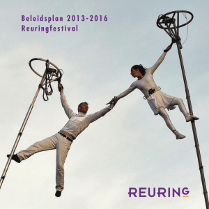 Bekijk of het Reuring Festival Beleidsplan 2013-2016