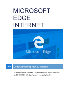 Microsoft Edge Internet