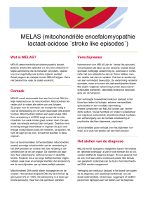 MELAS - Spierziekten Nederland