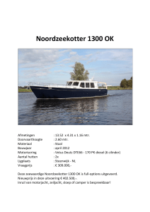Noordzeekotter 1300 OK