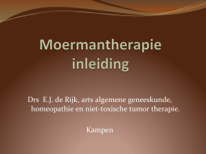 Drs EJ de Rijk, arts algemene geneeskunde, homeopathie