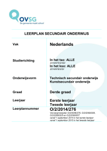 4 Opbouw van het leerplan