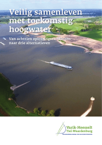 Omslag Samenwerken aan Hoogwaterveiligheid - Varik
