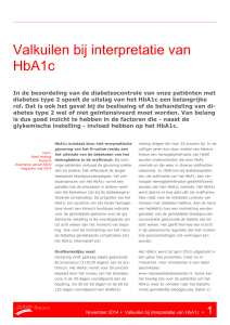 Valkuilen bij interpretatie van HbA1c