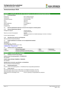 MSDS Ammoniumnitraat 18N Van Iperen [NL-3.11]