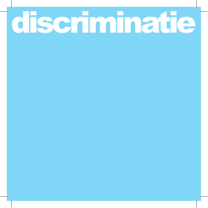 discriminatie