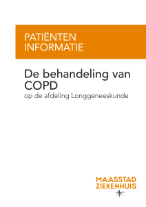 De behandeling van COPD