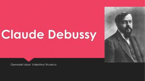 Claude Debussy - cbs De Heidevlinder