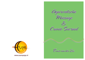 Ayurvedische Massage Cranio Sacraal Ayurvedische Massage