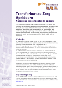 Transferbureau Zorg Apeldoorn