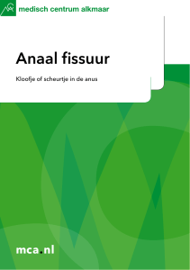 Anaal fissuur
