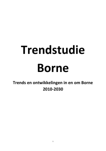 Trends en ontwikkelingen in en om Borne 2010-2030
