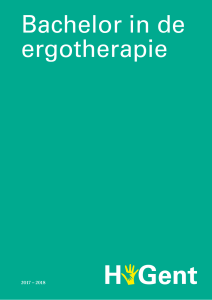 Bachelor in de ergotherapie