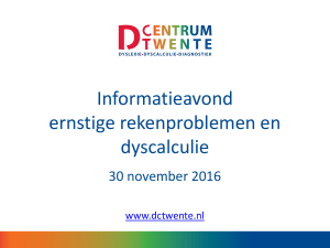 PowerPoint-presentatie - Dyslexie Centrum Twente