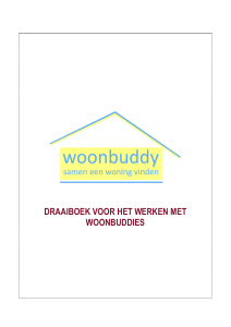 draaiboek voor het werken met woonbuddies