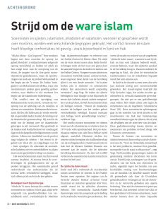 Strijd om de ware islam
