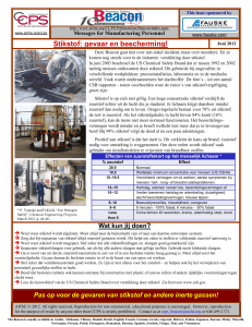 Stikstof: gevaar en bescherming! - Safety and Chemical Engineering