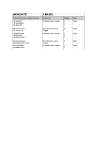 wiskunde 4 basis