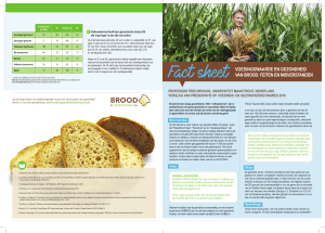 Fact sheet - Brood en gezondheid