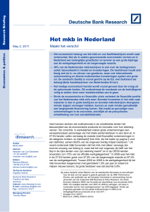 Het mkb in Nederland