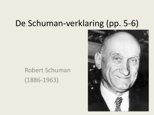 De Schuman-verklaring (pp. 5-7)