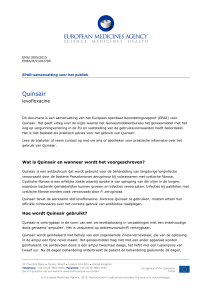 Quinsair, INN-levofloxacin - European Medicines Agency
