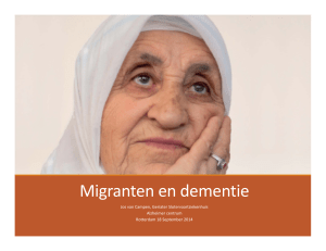 Migranten en dementie