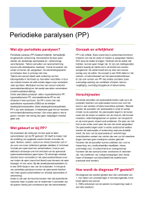 Periodieke paralysen (PP)