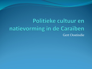 Politieke cultuur en natievorming in de Caraïben