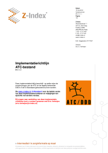 Implementatierichtlijn ATC-bestand - Z