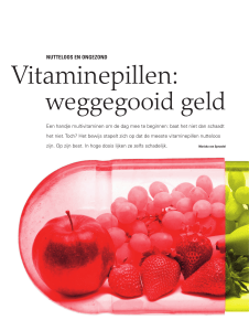 Vitaminepillen: - Mariska van Sprundel