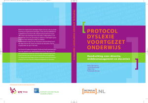 Protocol Dyslexie Voortgezet Onderwijs