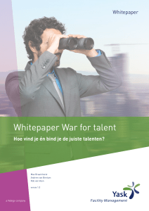 Whitepaper War for talent