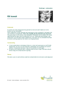 RX transit - Sint-Trudo Ziekenhuis
