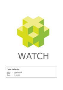 Project voorbeelden - Watch Projectbeheer