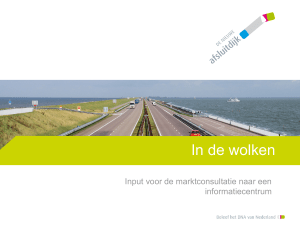 In de wolken - De Afsluitdijk