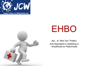 EHBO - JCW vrijwilliger