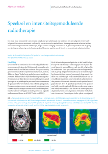 Speeksel en intensiteitsgemoduleerde radiotherapie