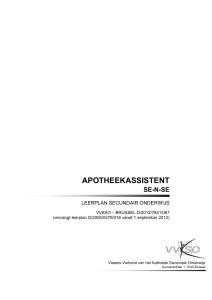 apotheekassistent - VVKSO - ICT