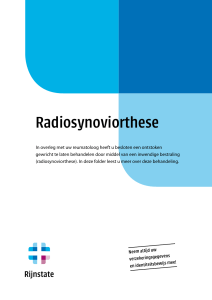 Radiosynoviorthese