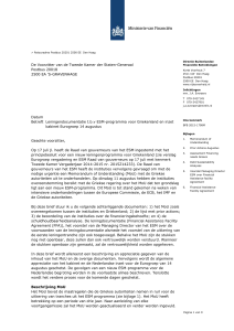 Directie Buitenlandse Financiële Betrekkingen Korte Voorhout 7