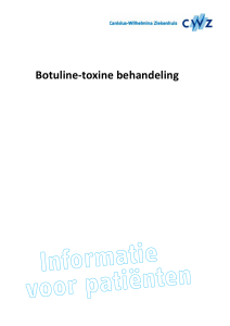 Botuline-toxine behandeling