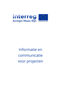 Informatie en communicatie voor projecten