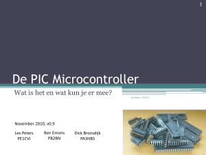 De PIC Microcontroller
